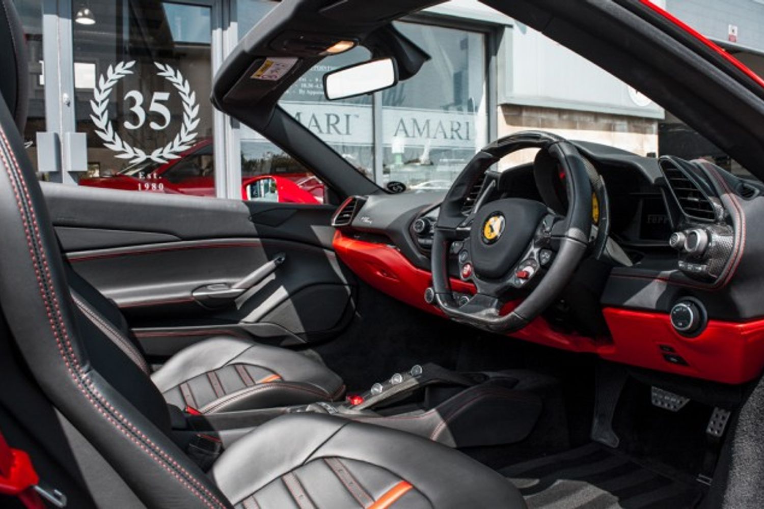 FERRARI 488 CONVERTIBLE 3.9 SPIDER 2DR SEMI AUTOMATIC