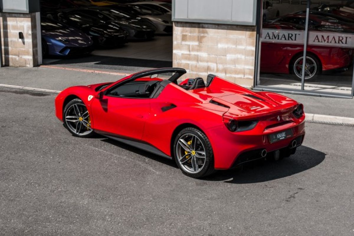 FERRARI 488 CONVERTIBLE 3.9 SPIDER 2DR SEMI AUTOMATIC