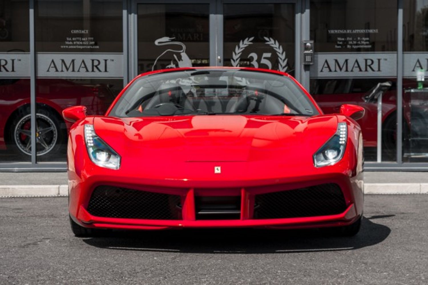 FERRARI 488 CONVERTIBLE 3.9 SPIDER 2DR SEMI AUTOMATIC