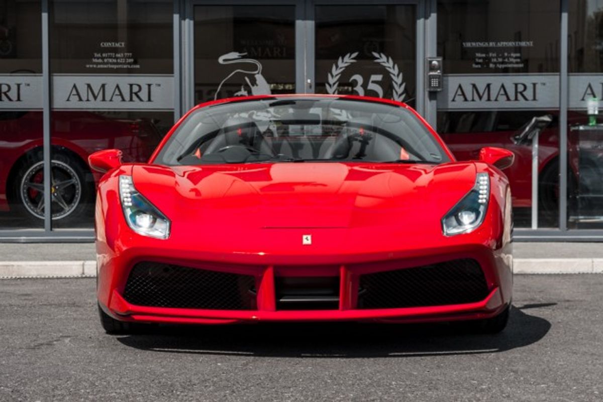 FERRARI 488 CONVERTIBLE 3.9 SPIDER 2DR SEMI AUTOMATIC