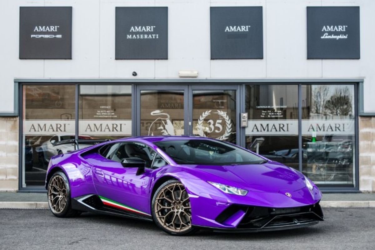LAMBORGHINI HURACAN COUPE 5.2 LP 640-4 PERFORMANTE 2DR SEMI AUTOMATIC