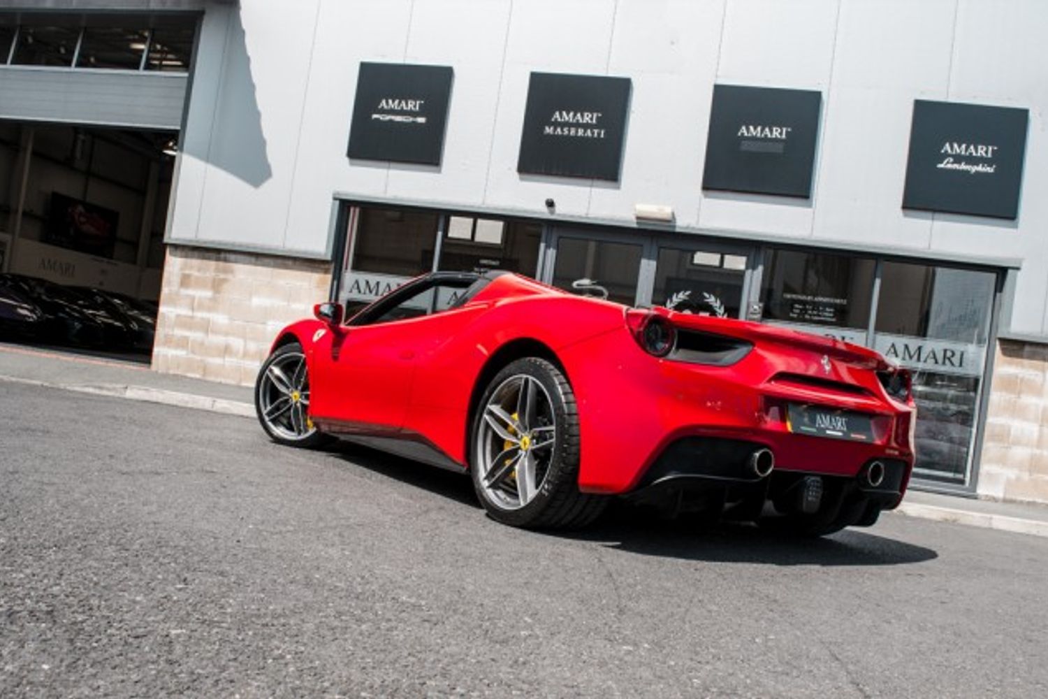 FERRARI 488 CONVERTIBLE 3.9 SPIDER 2DR SEMI AUTOMATIC