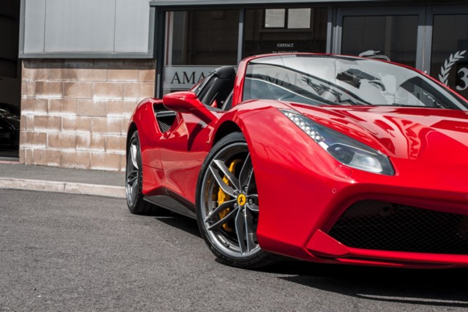FERRARI 488 CONVERTIBLE 3.9 SPIDER 2DR SEMI AUTOMATIC