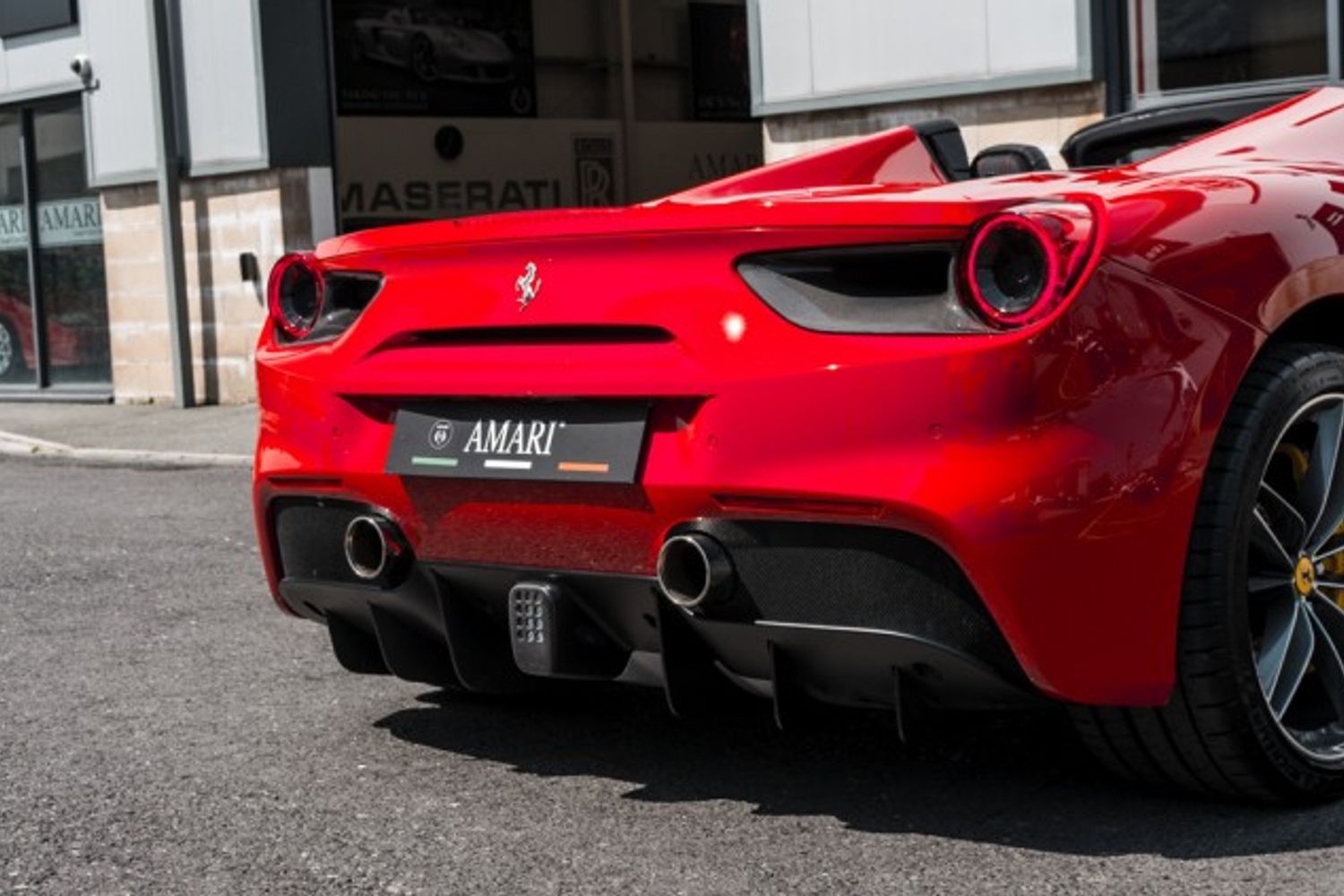 FERRARI 488 CONVERTIBLE 3.9 SPIDER 2DR SEMI AUTOMATIC