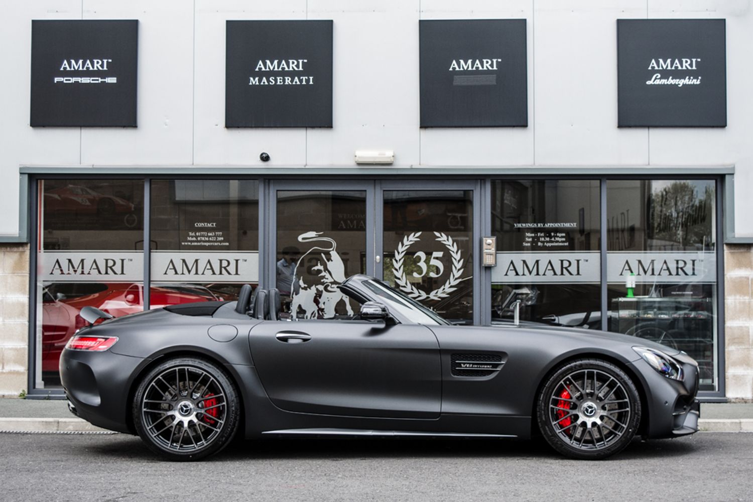 MERCEDES-BENZ GT CONVERTIBLE 4.0 AMG GT C EDITION 50 2DR AUTOMATIC