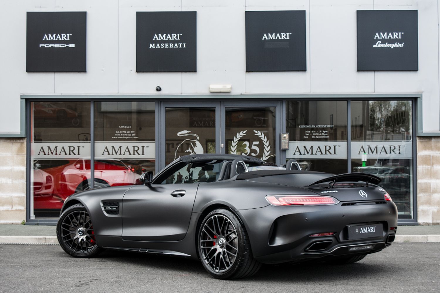 MERCEDES-BENZ GT CONVERTIBLE 4.0 AMG GT C EDITION 50 2DR AUTOMATIC
