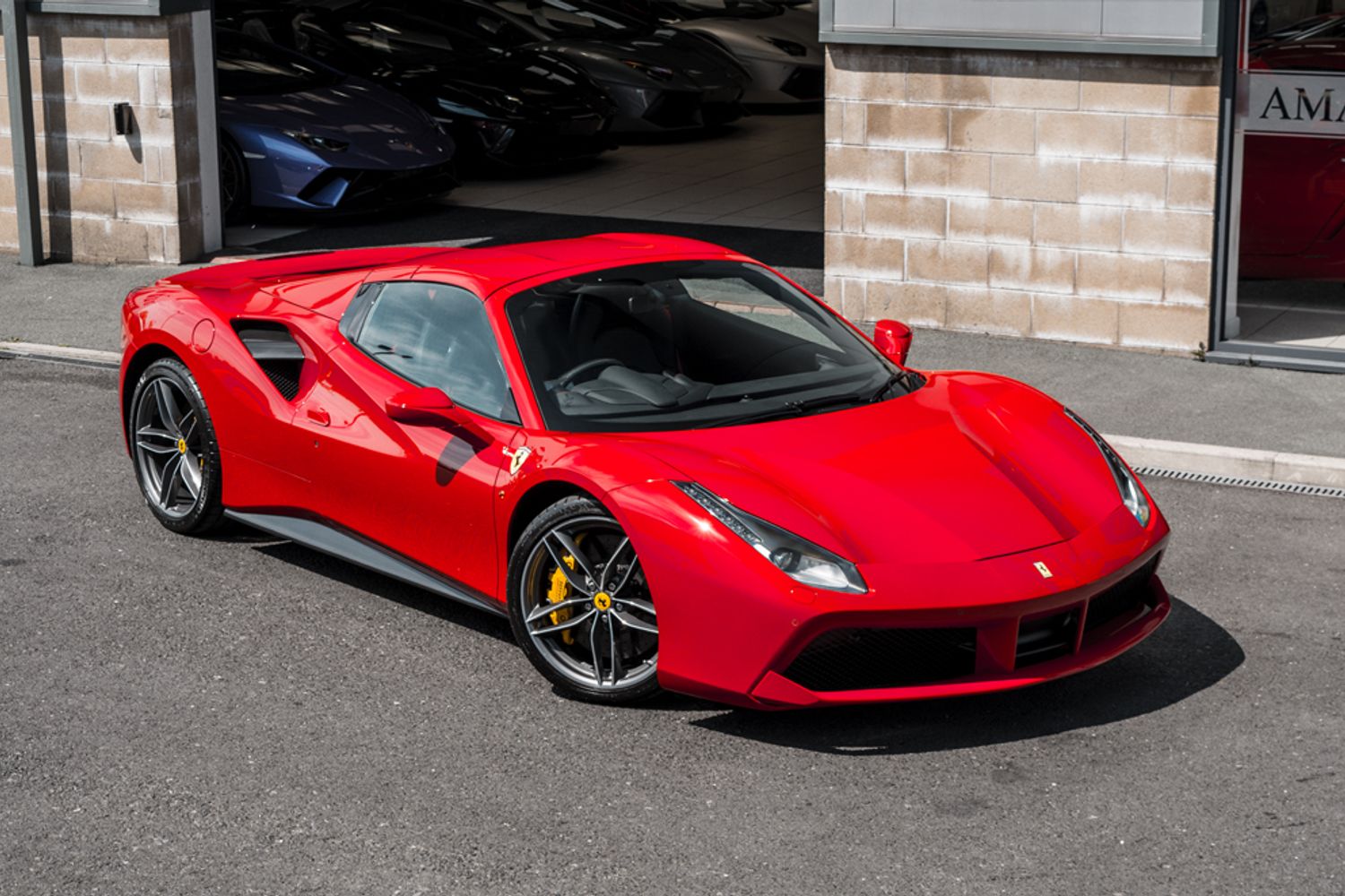 FERRARI 488 CONVERTIBLE 3.9 SPIDER 2DR SEMI AUTOMATIC