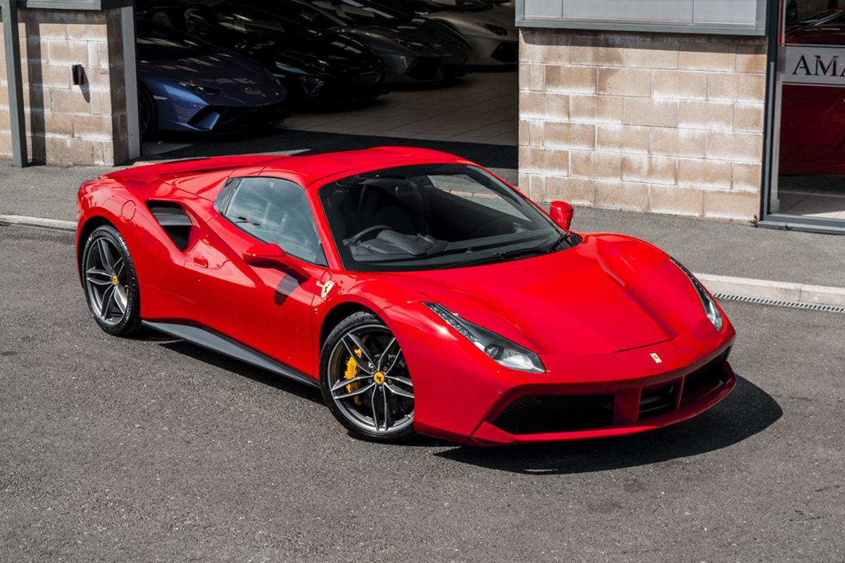 FERRARI 488 CONVERTIBLE 3.9 SPIDER 2DR SEMI AUTOMATIC