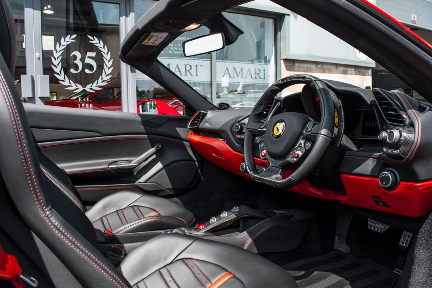 FERRARI 488 CONVERTIBLE 3.9 SPIDER 2DR SEMI AUTOMATIC