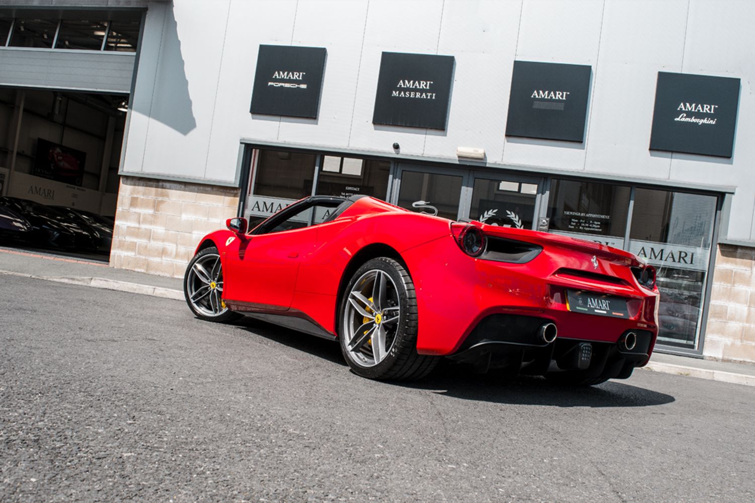 FERRARI 488 CONVERTIBLE 3.9 SPIDER 2DR SEMI AUTOMATIC