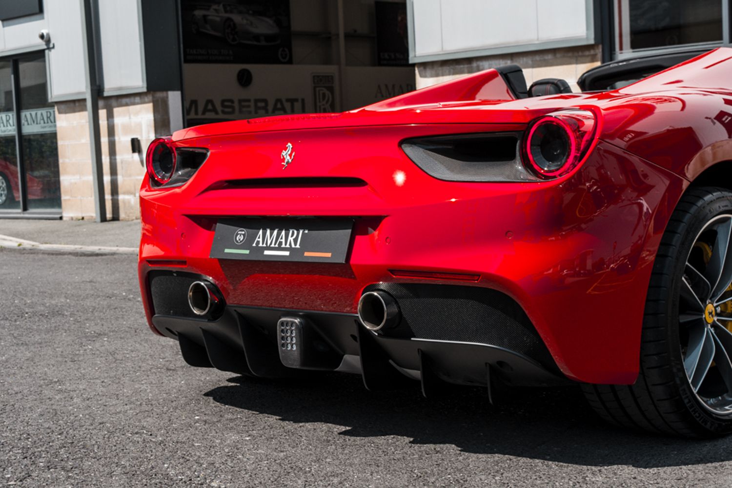 FERRARI 488 CONVERTIBLE 3.9 SPIDER 2DR SEMI AUTOMATIC