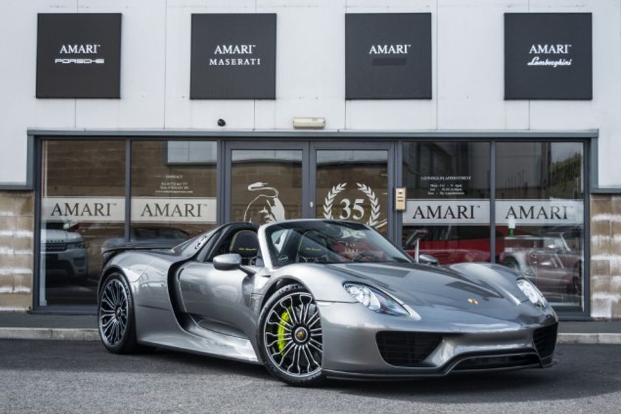 2015 PORSCHE 918 HYBRID ELECTRIC CONVERTIBLE