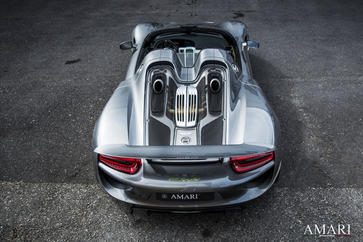 PORSCHE 918 HYBRID ELECTRIC CONVERTIBLE 4.6 SPYDER PDK 2DR SEMI AUTOMATIC