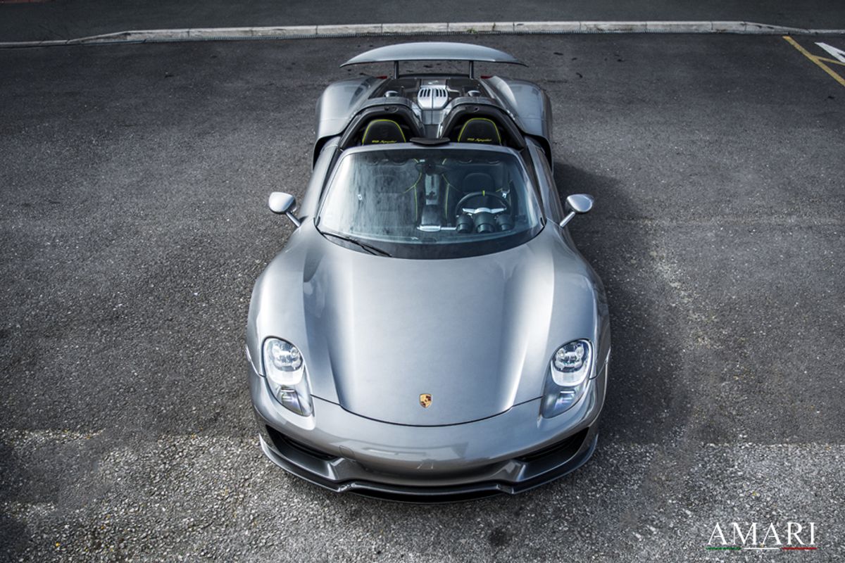 PORSCHE 918 HYBRID ELECTRIC CONVERTIBLE 4.6 SPYDER PDK 2DR SEMI AUTOMATIC