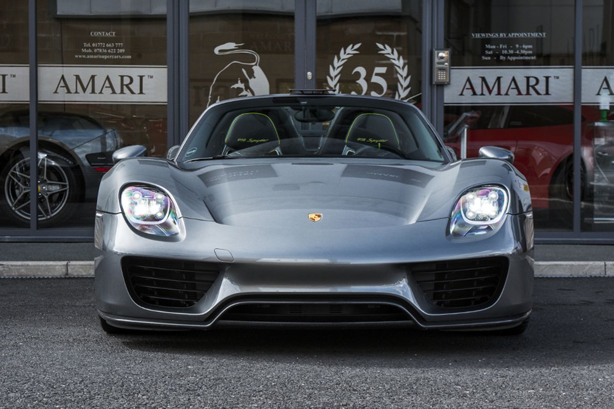 PORSCHE 918 HYBRID ELECTRIC CONVERTIBLE 4.6 SPYDER PDK 2DR SEMI AUTOMATIC