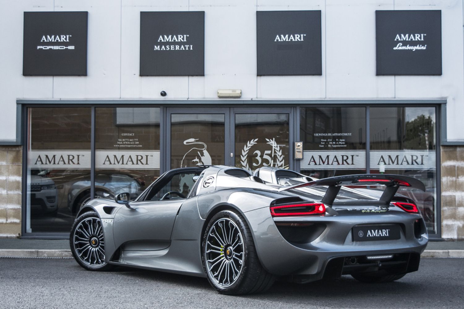 PORSCHE 918 HYBRID ELECTRIC CONVERTIBLE 4.6 SPYDER PDK 2DR SEMI AUTOMATIC