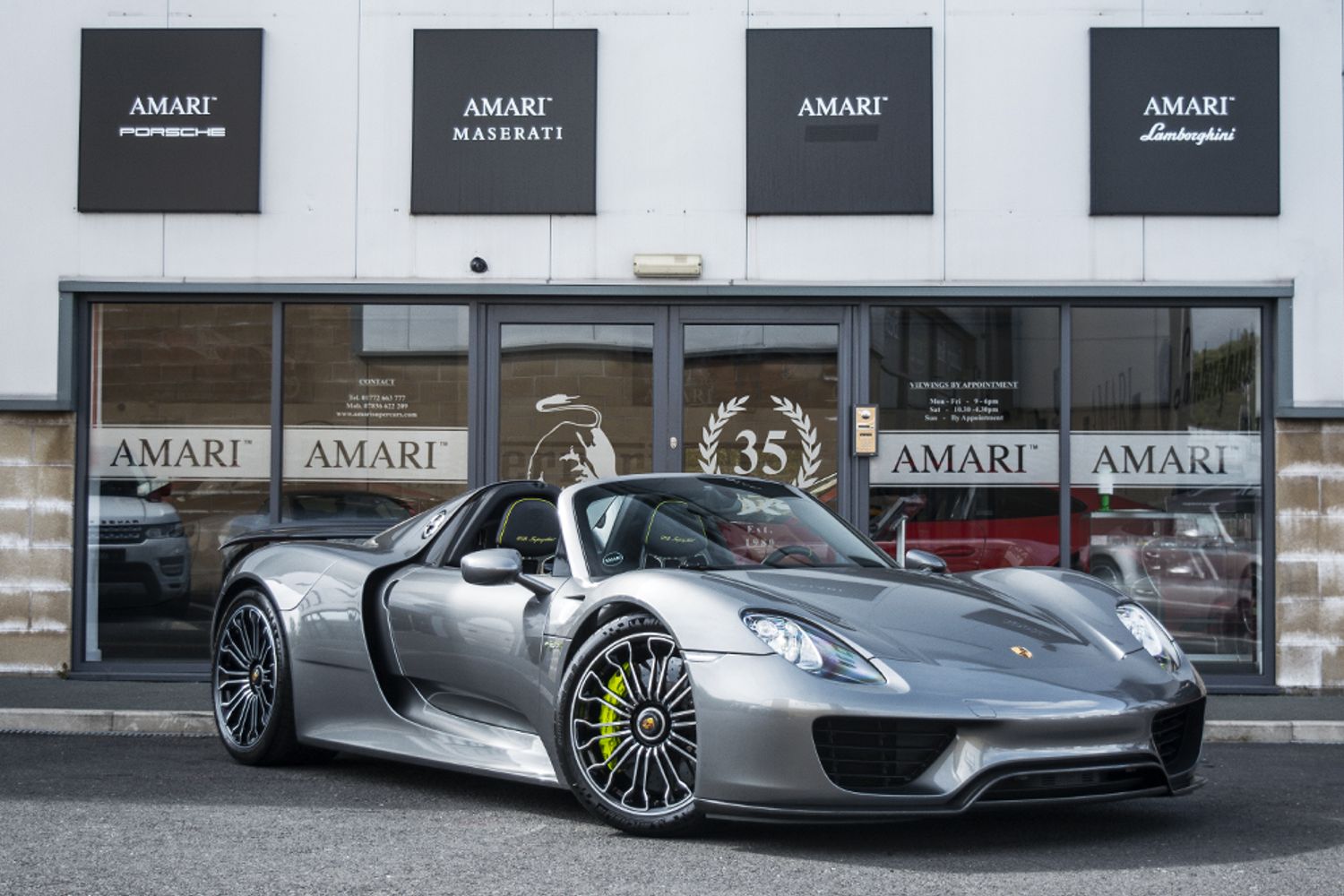 PORSCHE 918 HYBRID ELECTRIC CONVERTIBLE 4.6 SPYDER PDK 2DR SEMI AUTOMATIC