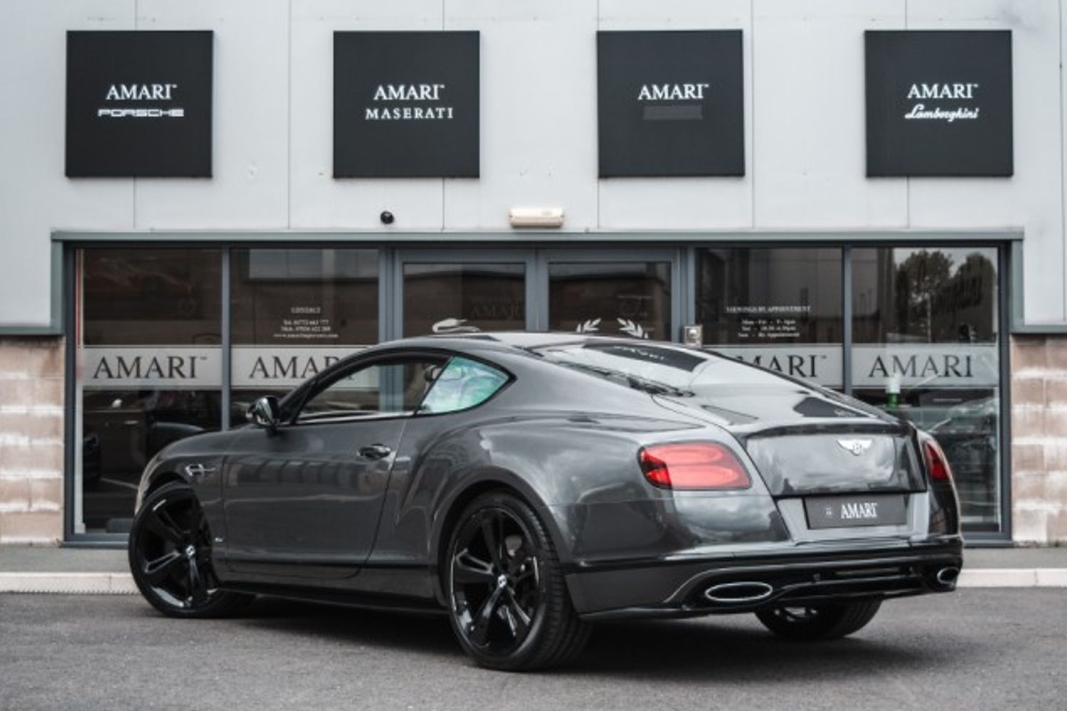 BENTLEY CONTINENTAL COUPE 6.0 GT SPEED 2DR AUTOMATIC BLACK EDITION