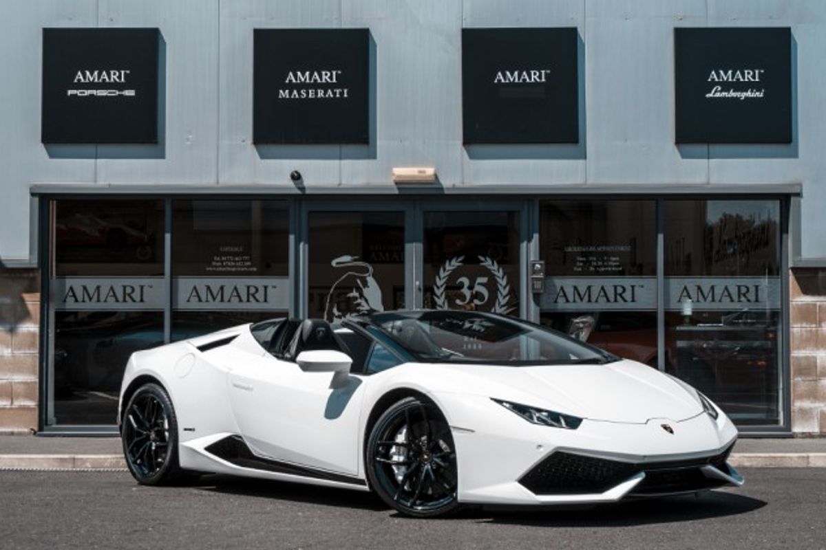 LAMBORGHINI HURACAN CONVERTIBLE 5.2 LP 610-4 SPYDER 2DR SEMI AUTOMATIC