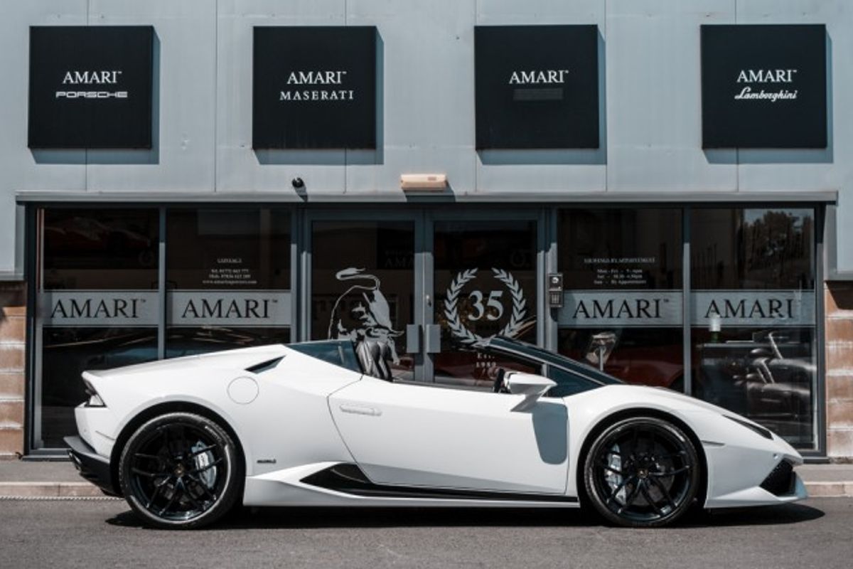 LAMBORGHINI HURACAN CONVERTIBLE 5.2 LP 610-4 SPYDER 2DR SEMI AUTOMATIC