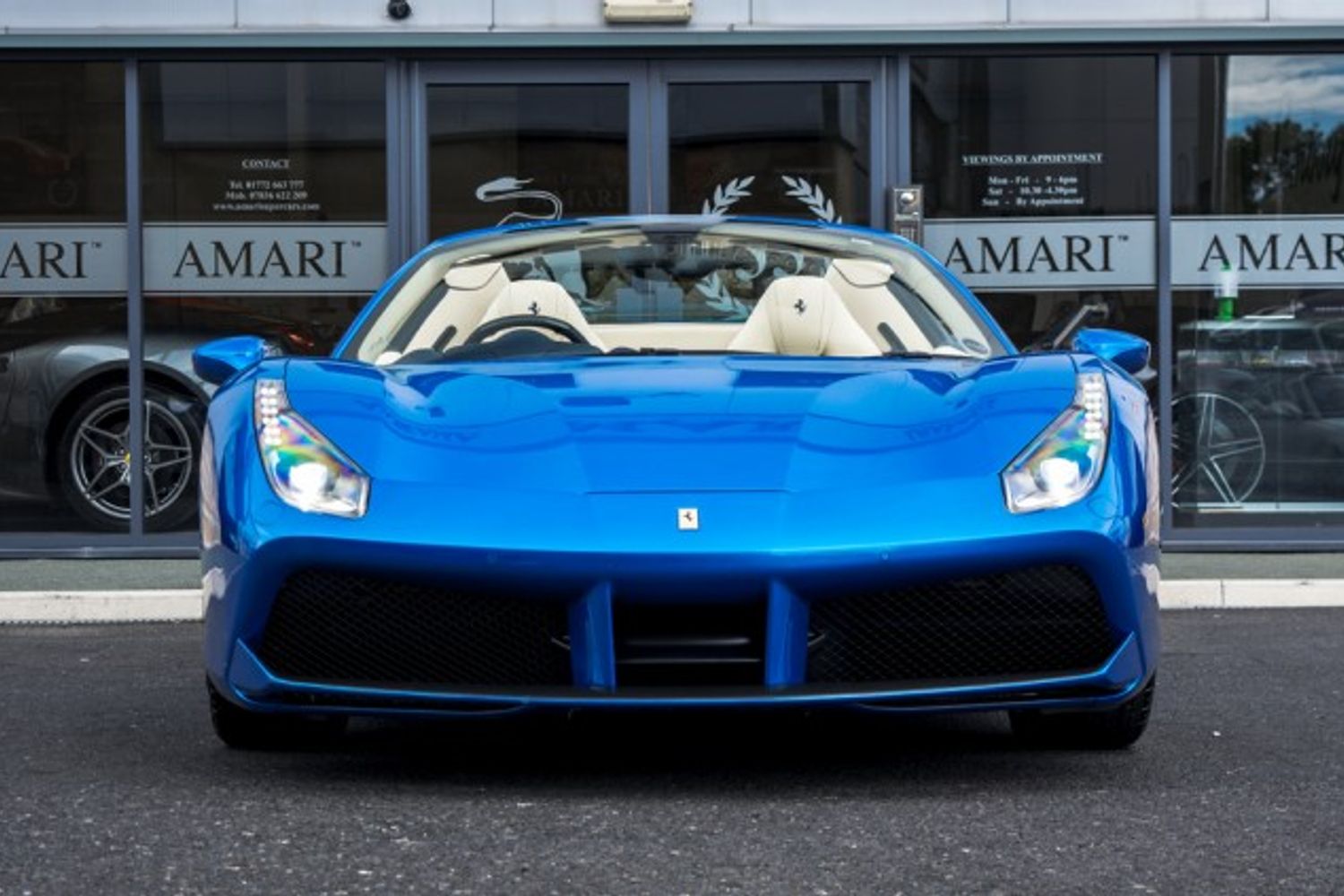 FERRARI 488 CONVERTIBLE 3.9 SPIDER 2DR SEMI AUTOMATIC