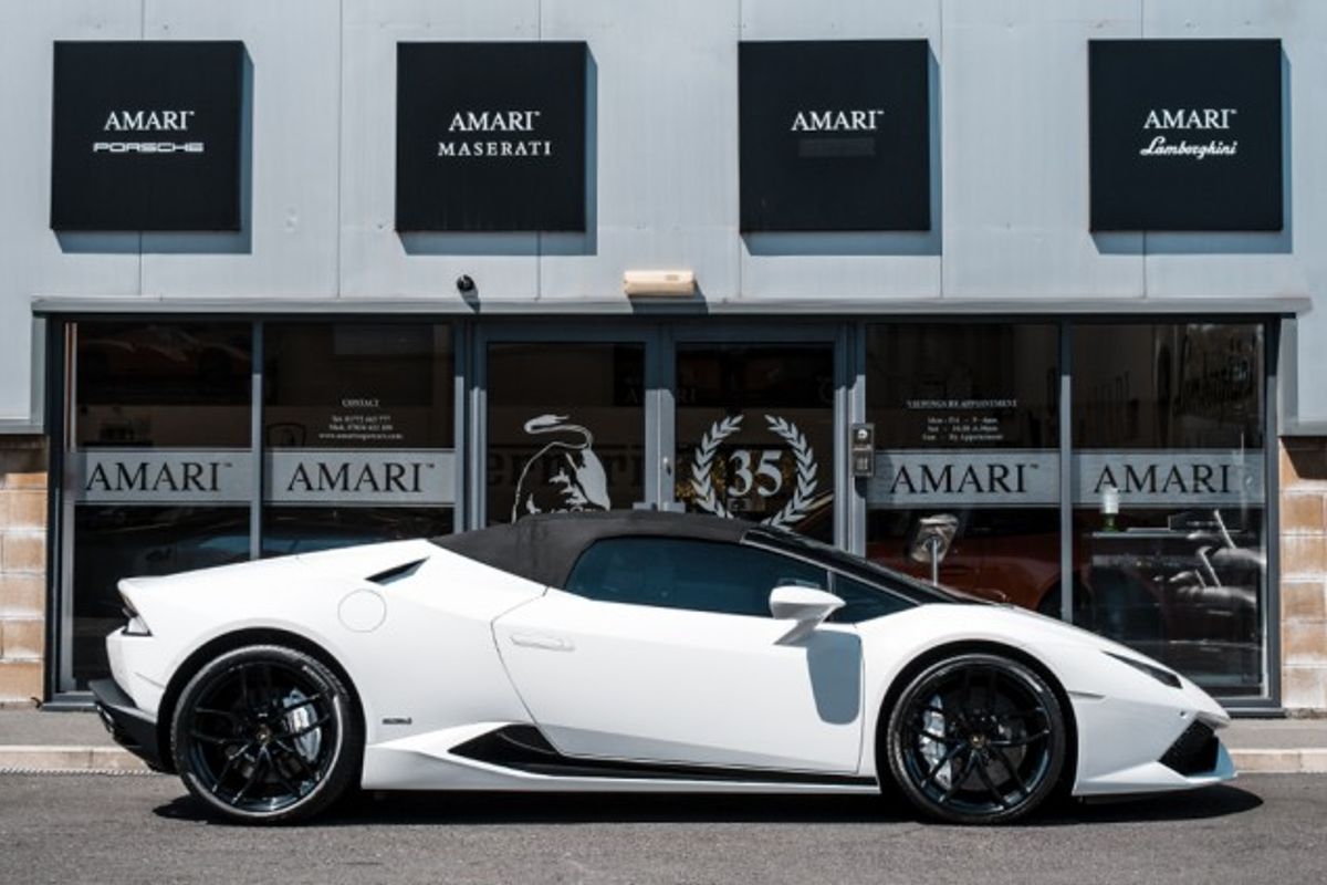 LAMBORGHINI HURACAN CONVERTIBLE 5.2 LP 610-4 SPYDER 2DR SEMI AUTOMATIC