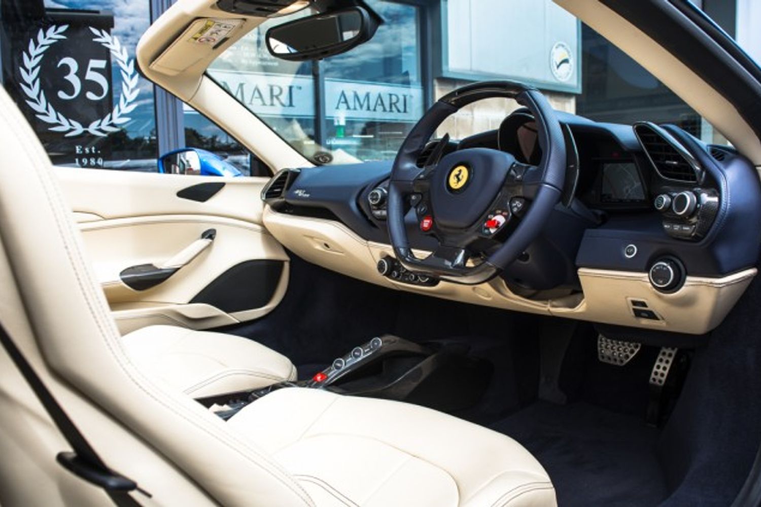FERRARI 488 CONVERTIBLE 3.9 SPIDER 2DR SEMI AUTOMATIC