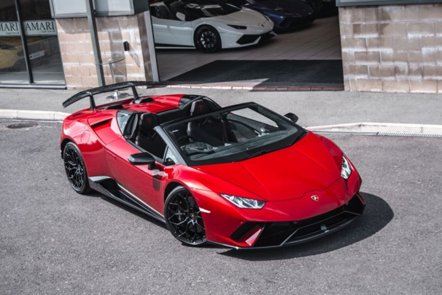 LAMBORGHINI HURACAN CONVERTIBLE 5.2 LP 640-4 PERFORMANTE SPYDER 2DR SEMI AUTOMATIC
