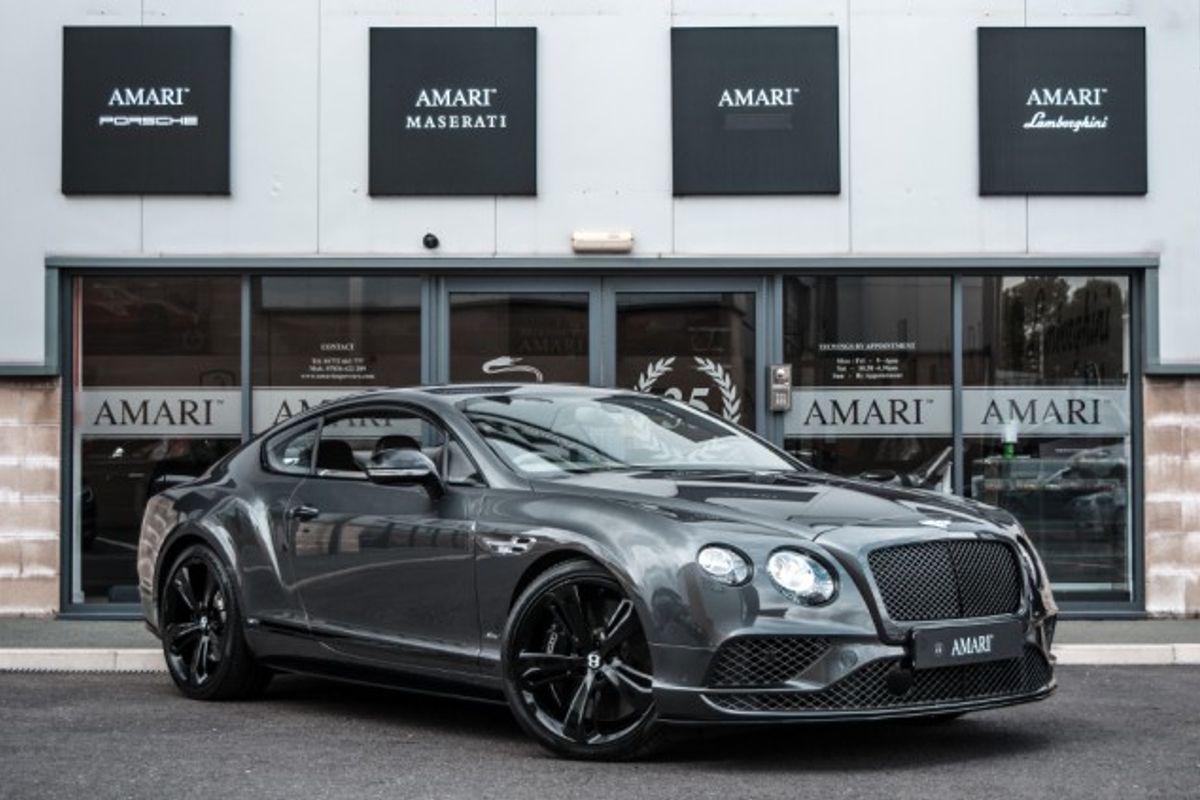 BENTLEY CONTINENTAL COUPE 6.0 GT SPEED 2DR AUTOMATIC BLACK EDITION