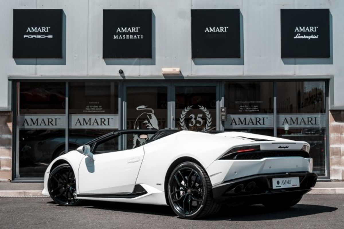 LAMBORGHINI HURACAN CONVERTIBLE 5.2 LP 610-4 SPYDER 2DR SEMI AUTOMATIC