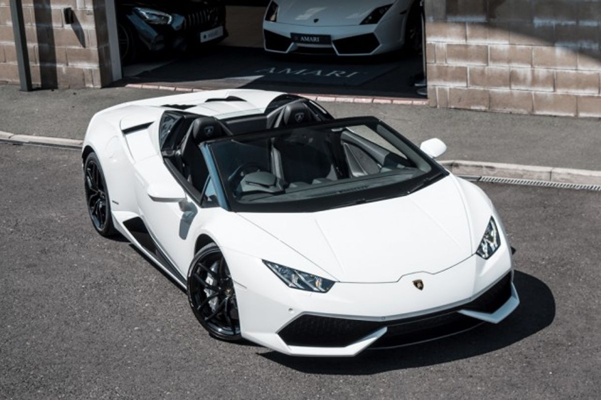 LAMBORGHINI HURACAN CONVERTIBLE 5.2 LP 610-4 SPYDER 2DR SEMI AUTOMATIC