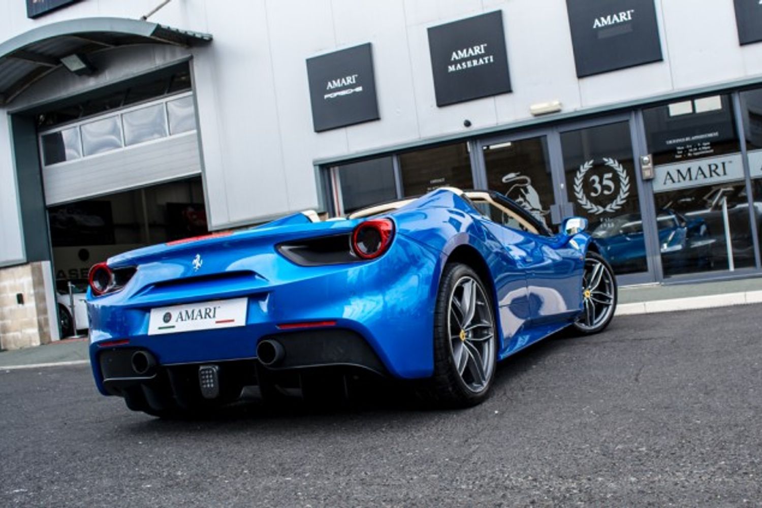 FERRARI 488 CONVERTIBLE 3.9 SPIDER 2DR SEMI AUTOMATIC