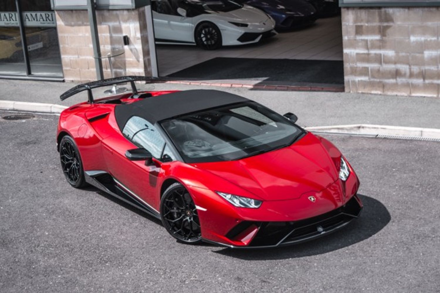 LAMBORGHINI HURACAN CONVERTIBLE 5.2 LP 640-4 PERFORMANTE SPYDER 2DR SEMI AUTOMATIC