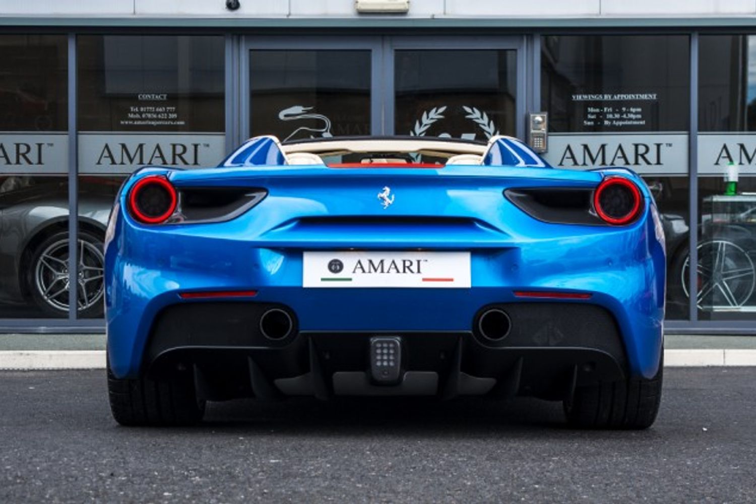 FERRARI 488 CONVERTIBLE 3.9 SPIDER 2DR SEMI AUTOMATIC