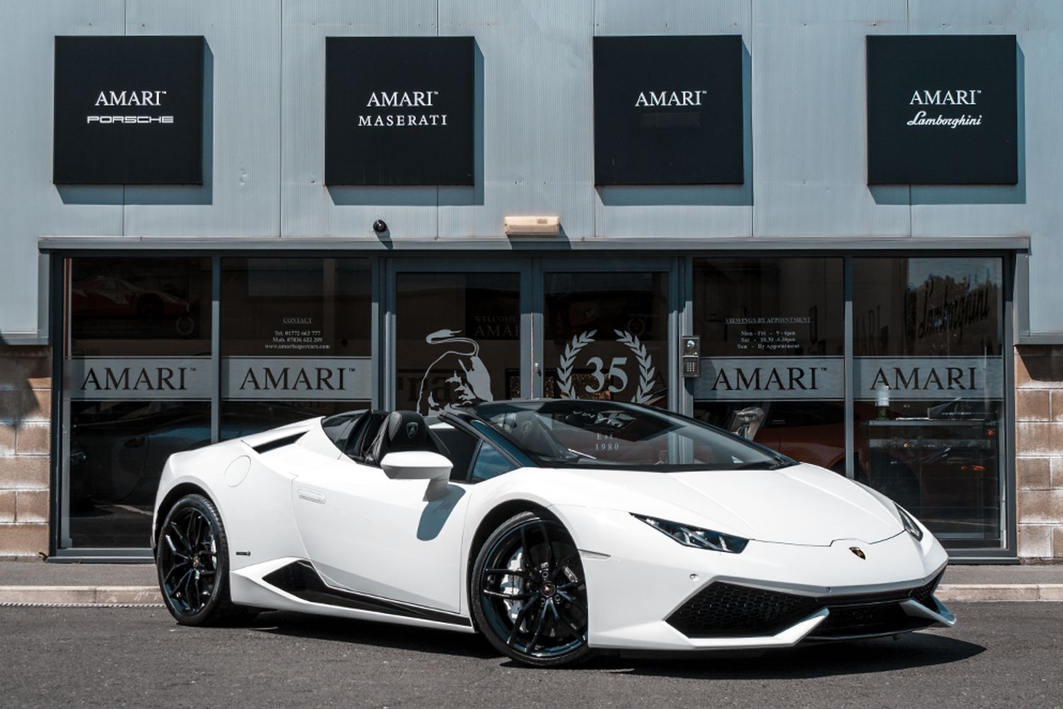 LAMBORGHINI HURACAN CONVERTIBLE 5.2 LP 610-4 SPYDER 2DR SEMI AUTOMATIC