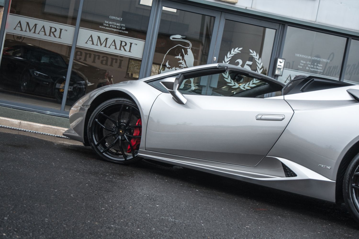 LAMBORGHINI HURACAN CONVERTIBLE 5.2 LP 610-4 SPYDER 2DR SEMI AUTOMATIC