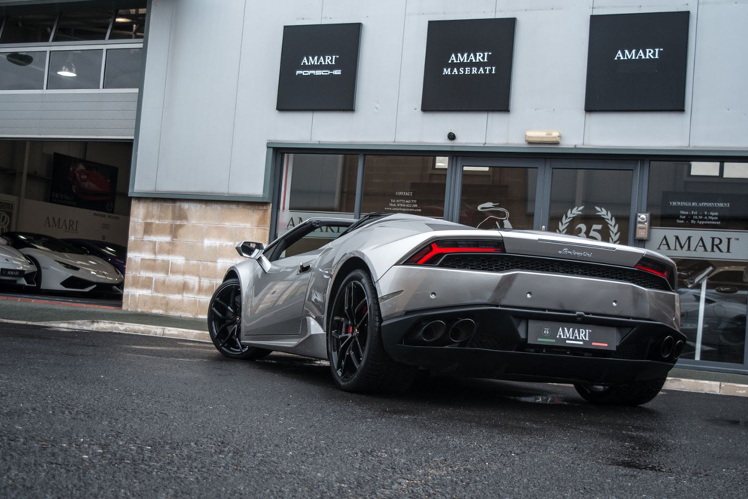 LAMBORGHINI HURACAN CONVERTIBLE 5.2 LP 610-4 SPYDER 2DR SEMI AUTOMATIC