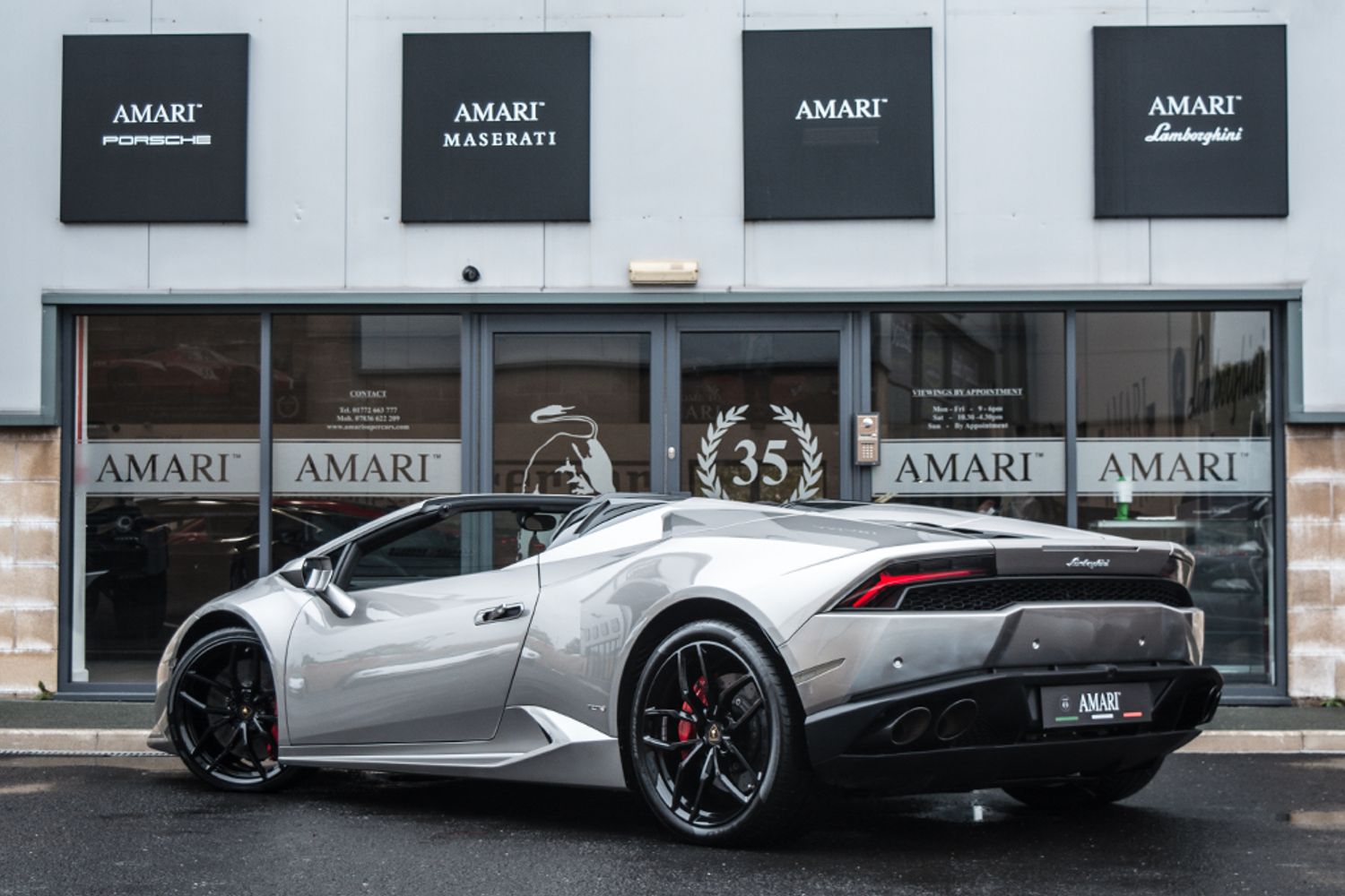 LAMBORGHINI HURACAN CONVERTIBLE 5.2 LP 610-4 SPYDER 2DR SEMI AUTOMATIC