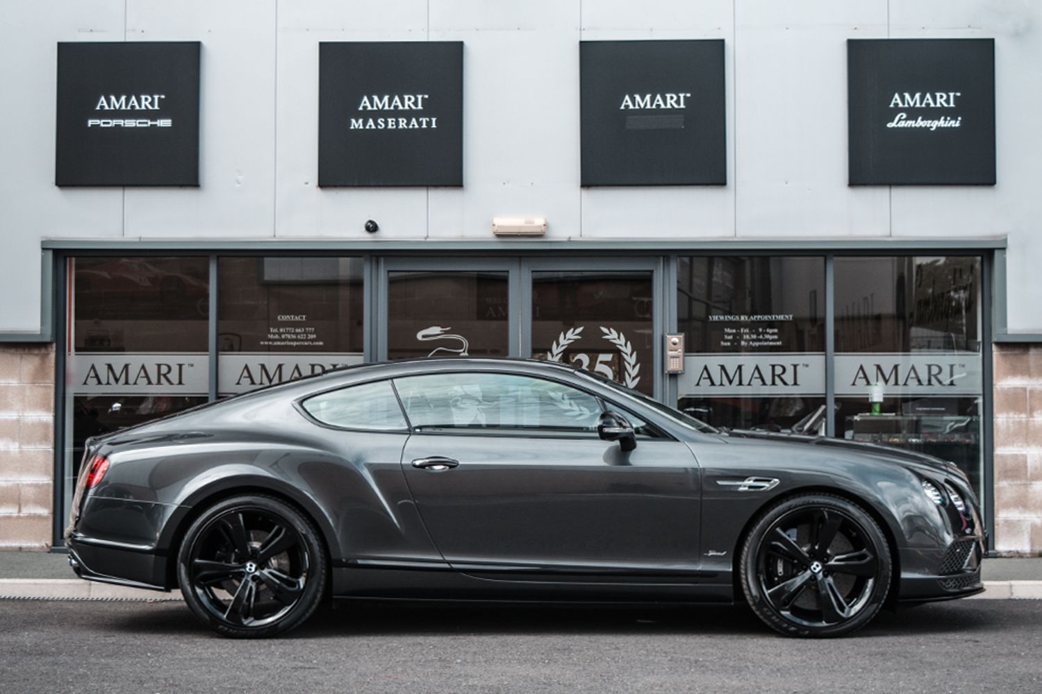 BENTLEY CONTINENTAL COUPE 6.0 GT SPEED 2DR AUTOMATIC BLACK EDITION