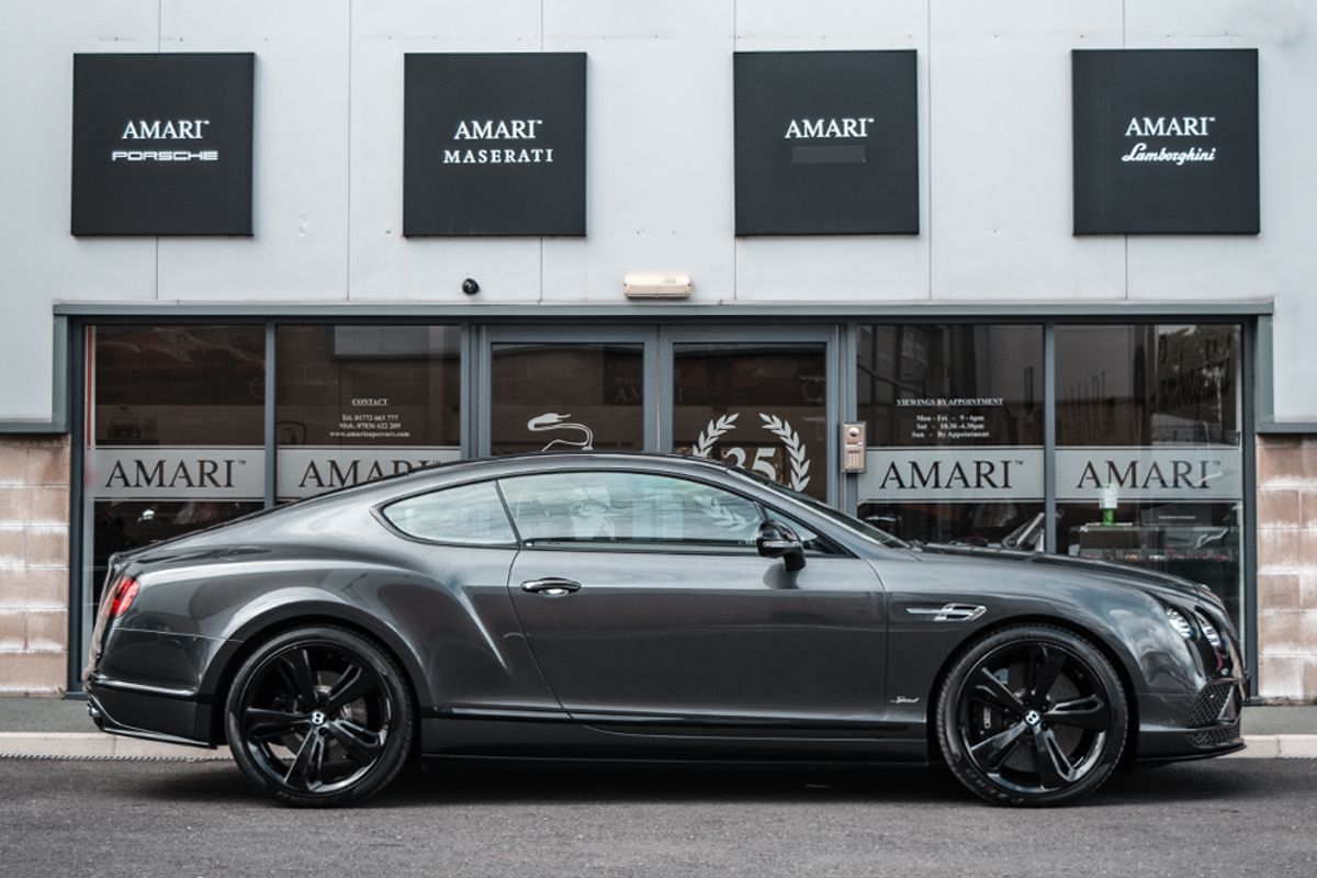BENTLEY CONTINENTAL COUPE 6.0 GT SPEED 2DR AUTOMATIC BLACK EDITION