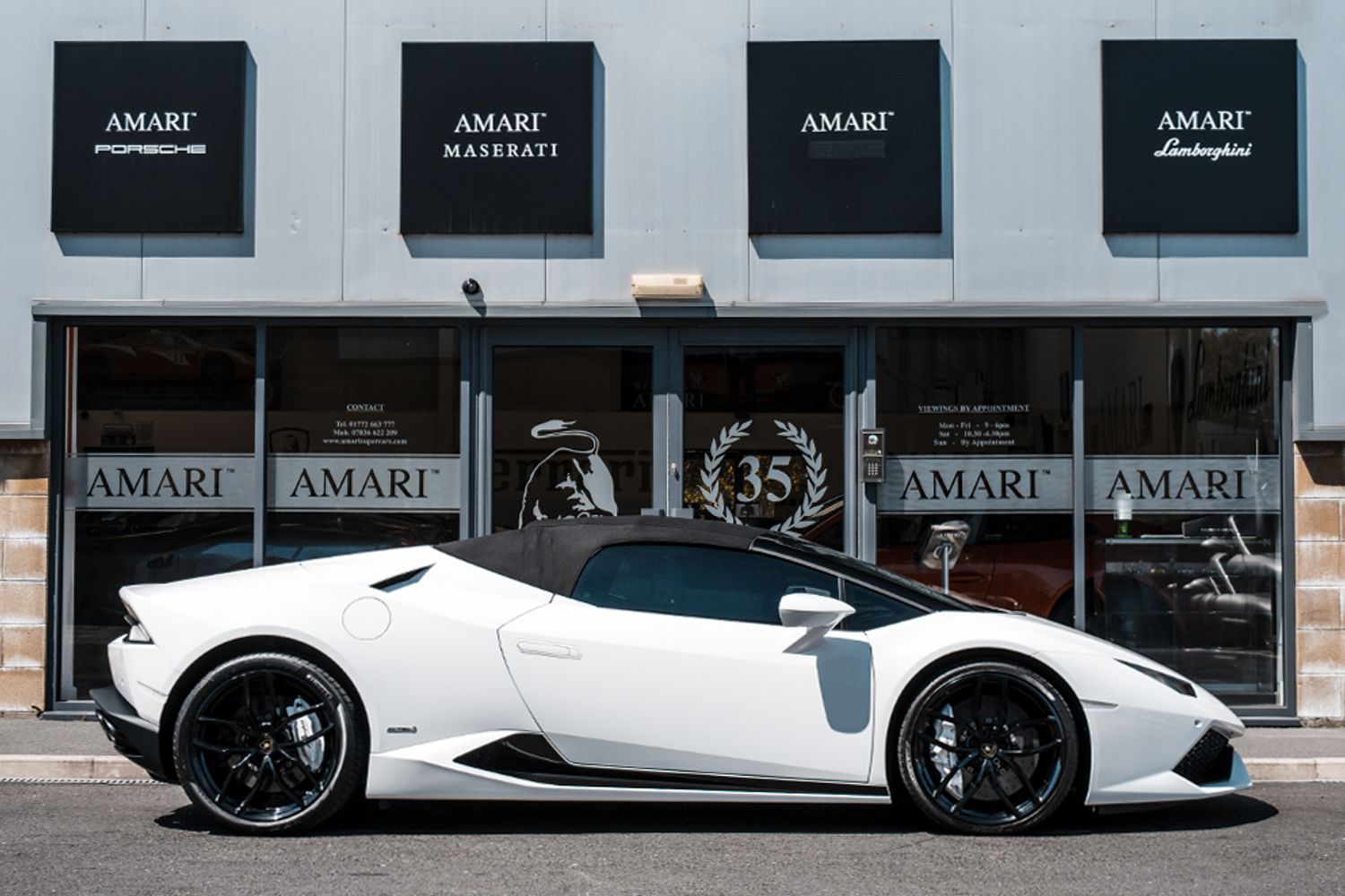 LAMBORGHINI HURACAN CONVERTIBLE 5.2 LP 610-4 SPYDER 2DR SEMI AUTOMATIC