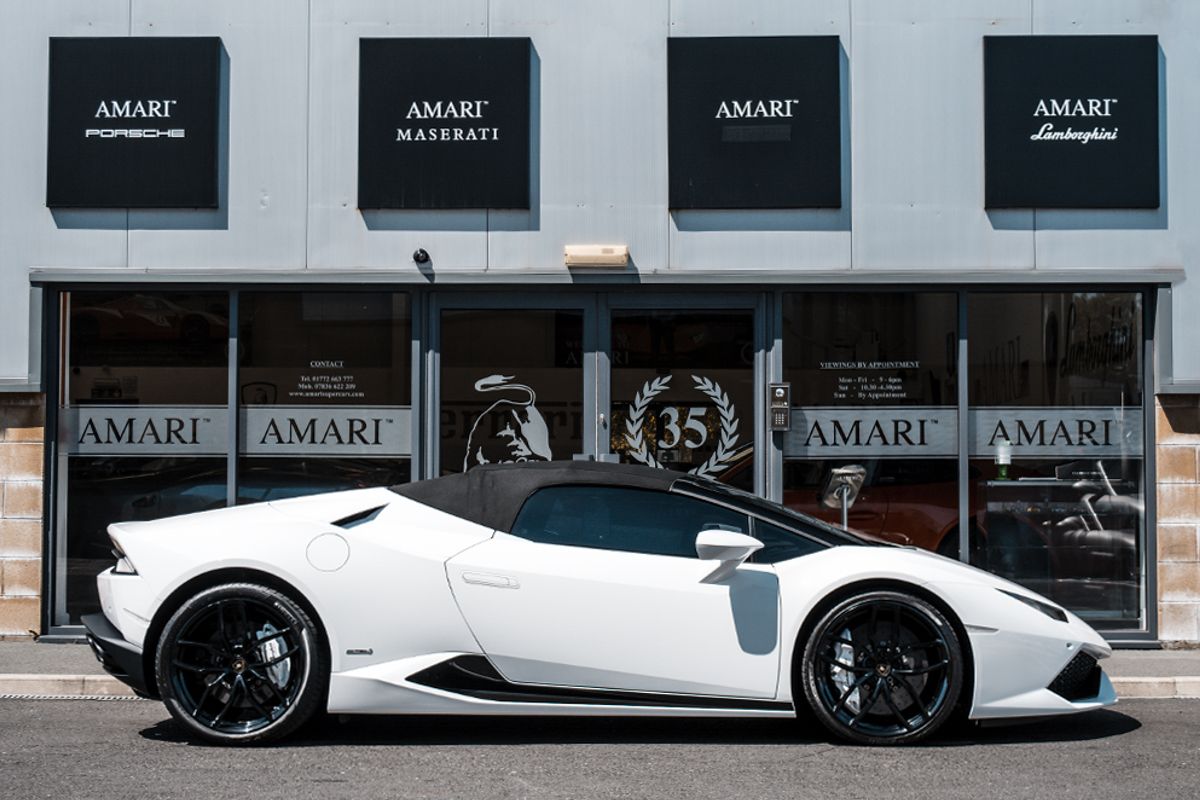 LAMBORGHINI HURACAN CONVERTIBLE 5.2 LP 610-4 SPYDER 2DR SEMI AUTOMATIC