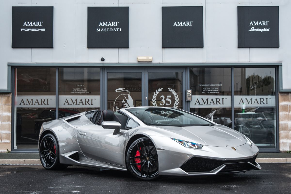 LAMBORGHINI HURACAN CONVERTIBLE 5.2 LP 610-4 SPYDER 2DR SEMI AUTOMATIC