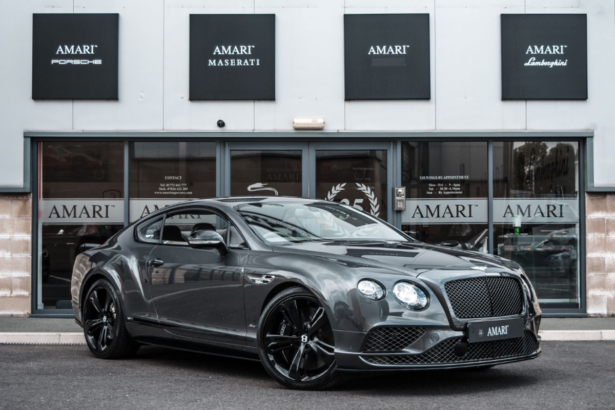 BENTLEY CONTINENTAL COUPE 6.0 GT SPEED 2DR AUTOMATIC BLACK EDITION