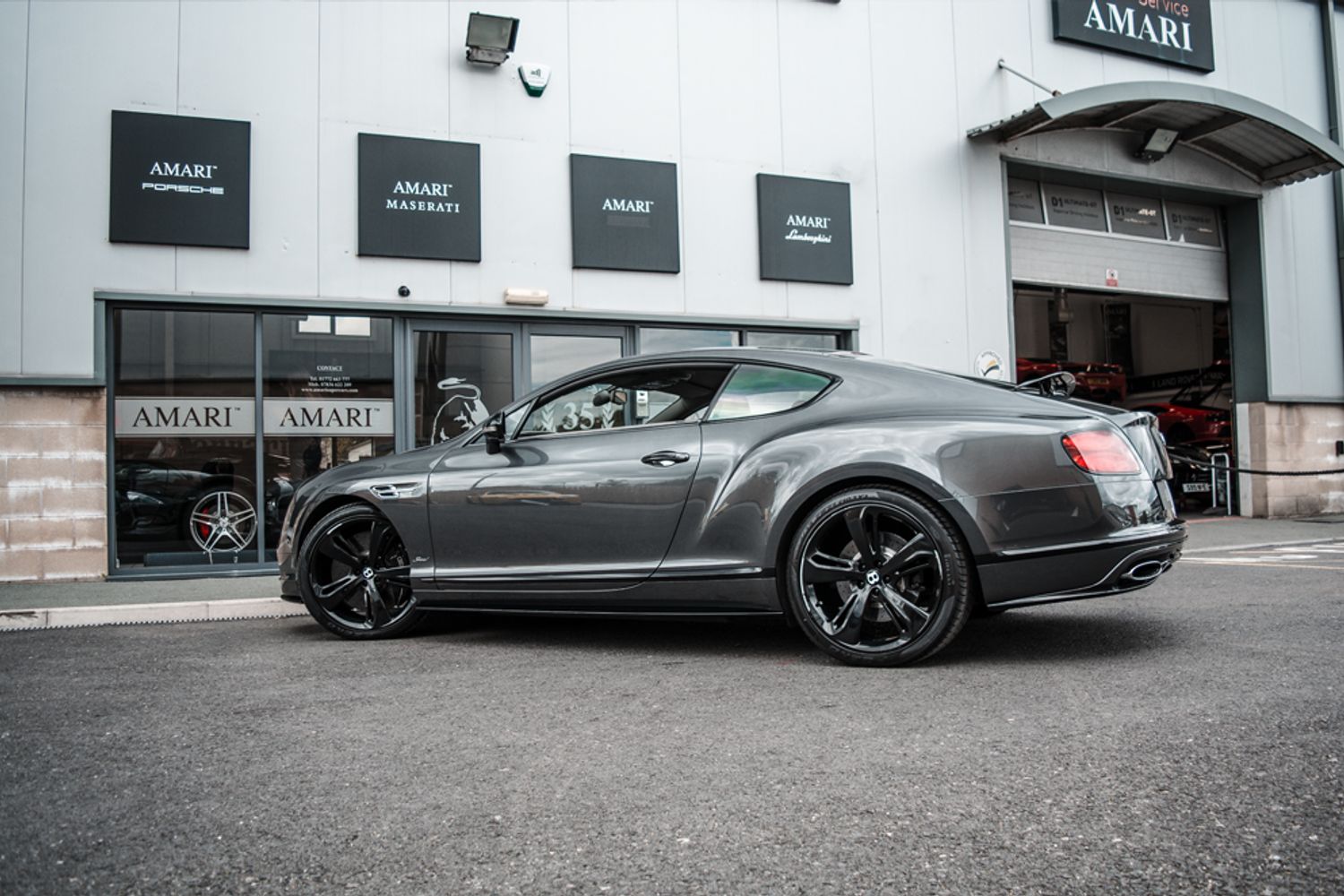 BENTLEY CONTINENTAL COUPE 6.0 GT SPEED 2DR AUTOMATIC BLACK EDITION