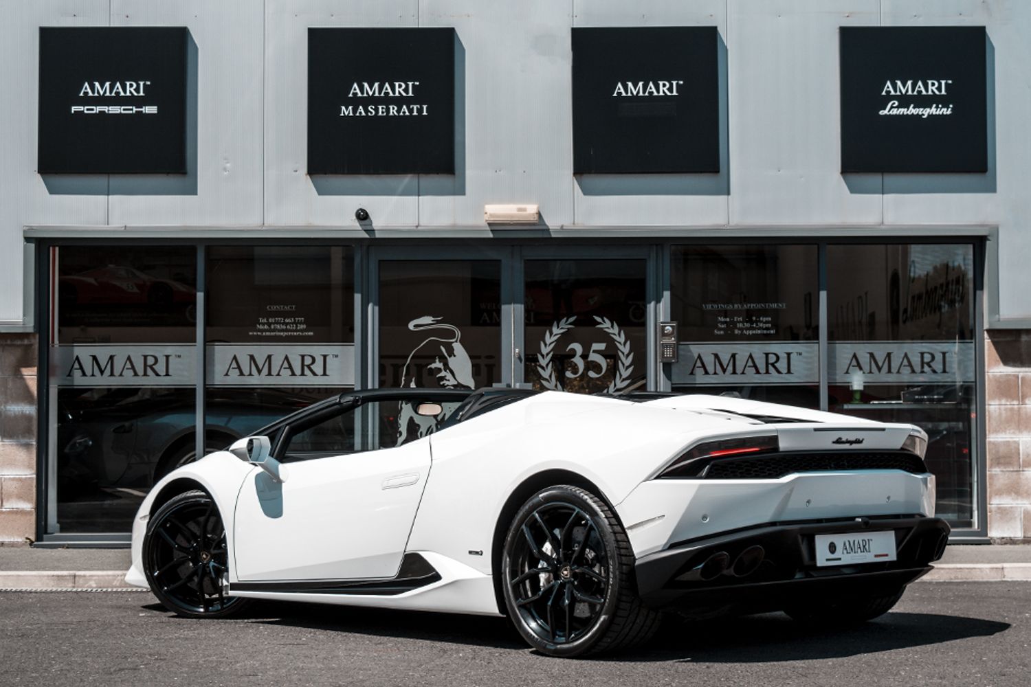 LAMBORGHINI HURACAN CONVERTIBLE 5.2 LP 610-4 SPYDER 2DR SEMI AUTOMATIC