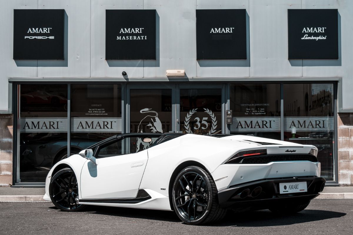 LAMBORGHINI HURACAN CONVERTIBLE 5.2 LP 610-4 SPYDER 2DR SEMI AUTOMATIC