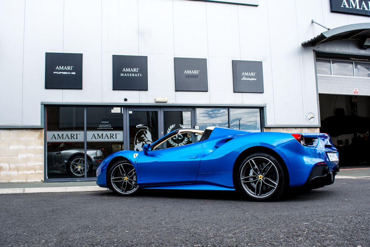 FERRARI 488 CONVERTIBLE 3.9 SPIDER 2DR SEMI AUTOMATIC