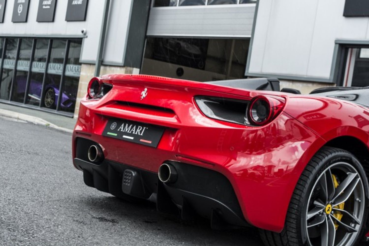 FERRARI 488 CONVERTIBLE 3.9 SPIDER 2DR SEMI AUTOMATIC