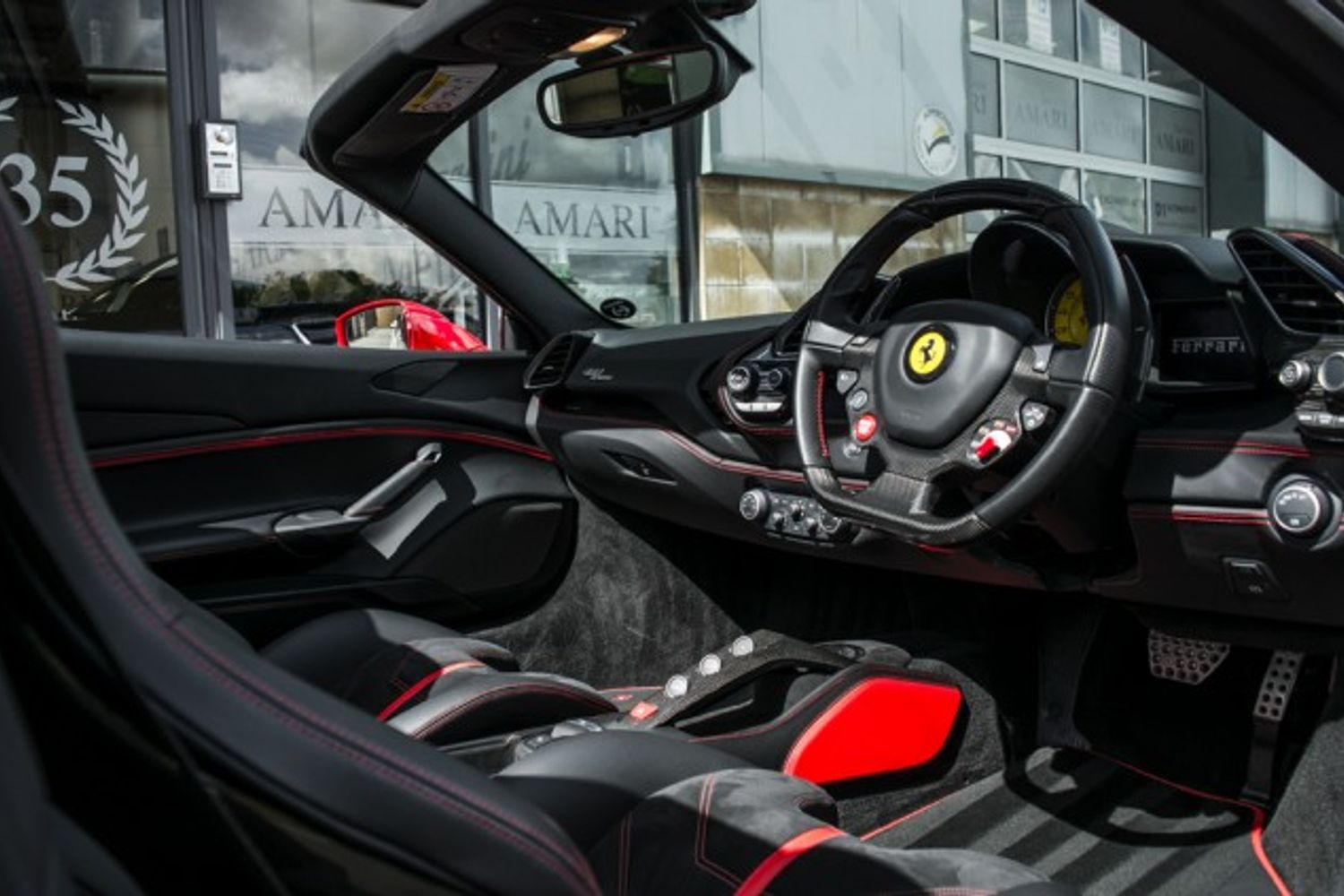 FERRARI 488 CONVERTIBLE 3.9 SPIDER 2DR SEMI AUTOMATIC